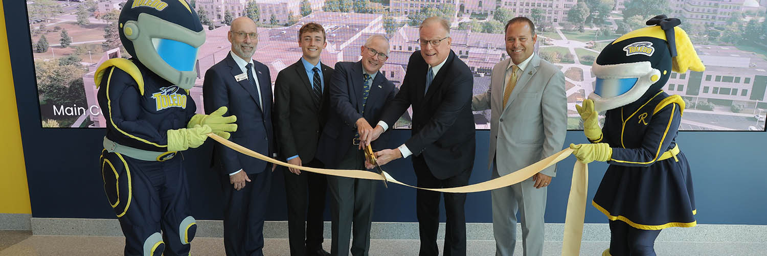 Ribbon Cutting for new Saloff Welcome Center